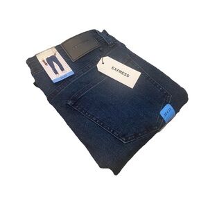 Express Men's 32x32 Slim Fit Straight Stretch Blue Jeans NWT, $88 MSRP